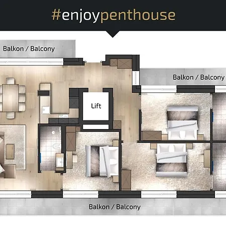 Enjoy Lejlighedshotel 4*